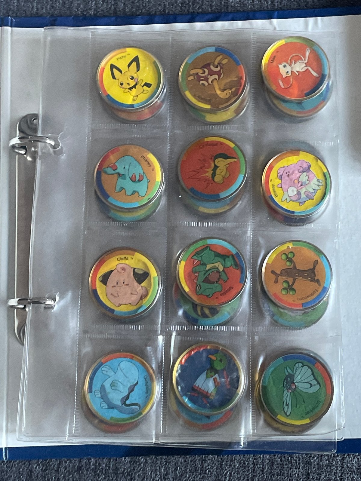 Pokémon Flippo's verzameling in map, Ophalen, Gebruikt, Overige typen