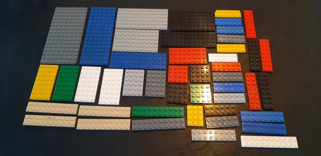 LEGO Platte stukken, Ophalen of Verzenden, Zo goed als nieuw, Losse stenen, Lego