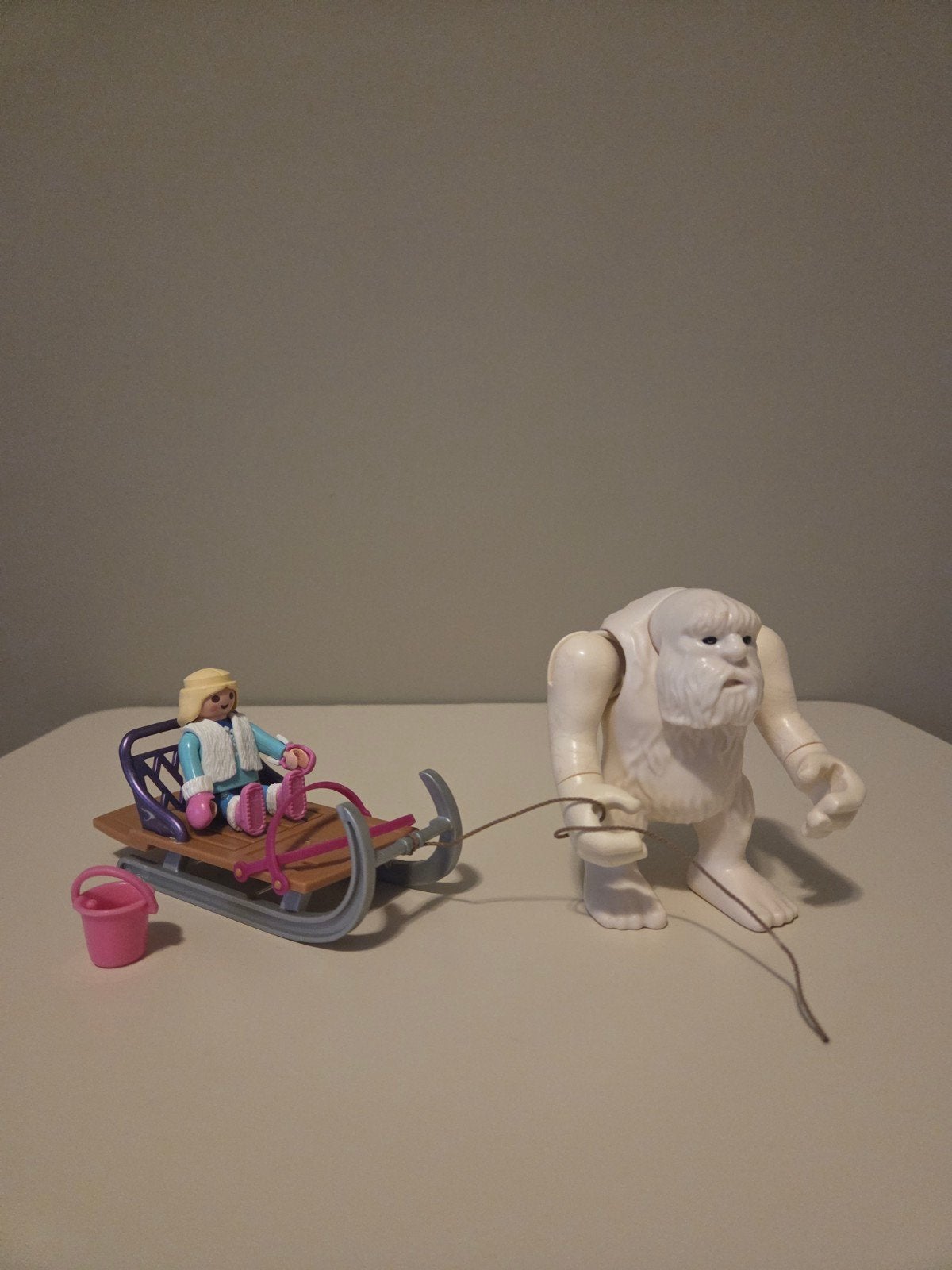 playmobil 9473 yeti met slee, Ophalen of Verzenden