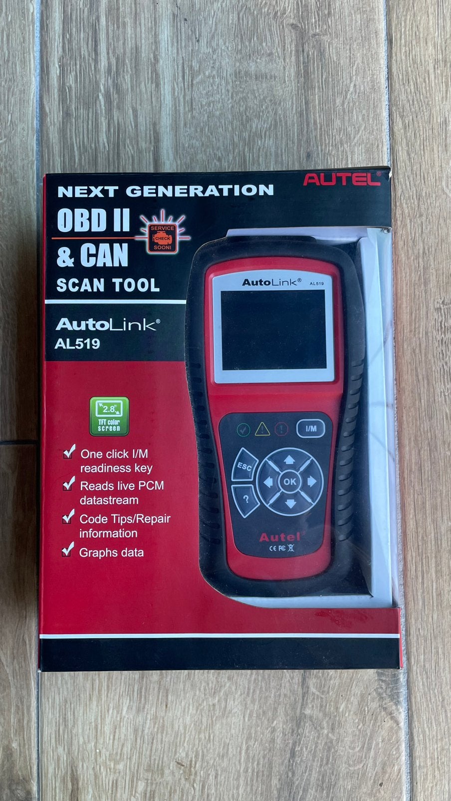 Autel Autolink AL519 OBD2, Auto diversen, Ophalen of Verzenden, Zo goed als nieuw