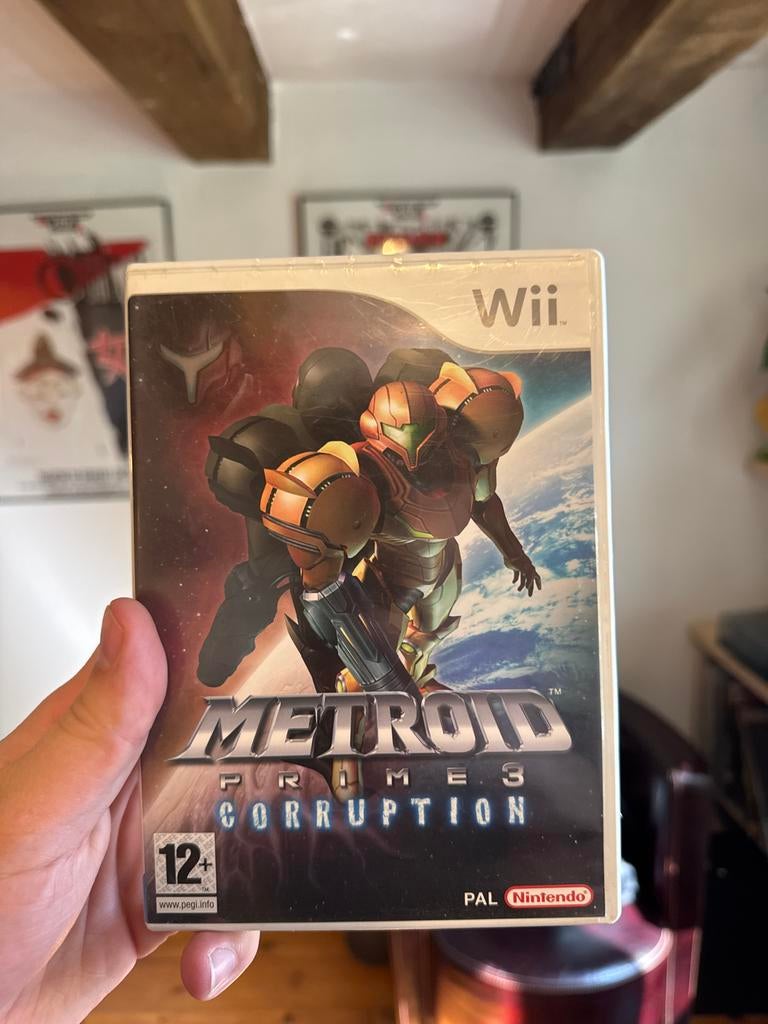 Metroid Prime 3 Corruption - Wii (PAL), Spelcomputers en Games, Games | Nintendo Wii, Gebruikt, Shooter, 1 speler, Vanaf 12 jaar