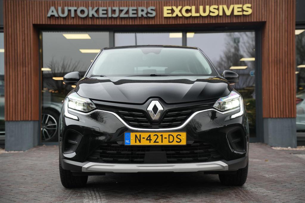 Renault Captur 1.0 TCe 100 Bi-Fuel Zen Navigatie DAB+ LED Cr, Auto's, Renault, Voorwielaandrijving, Gebruikt, Euro 6, Zwart