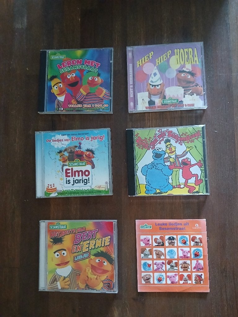 Sesamstraat cd's, Ophalen of Verzenden, Gebruikt, Muziek, 6 tot 9 jaar