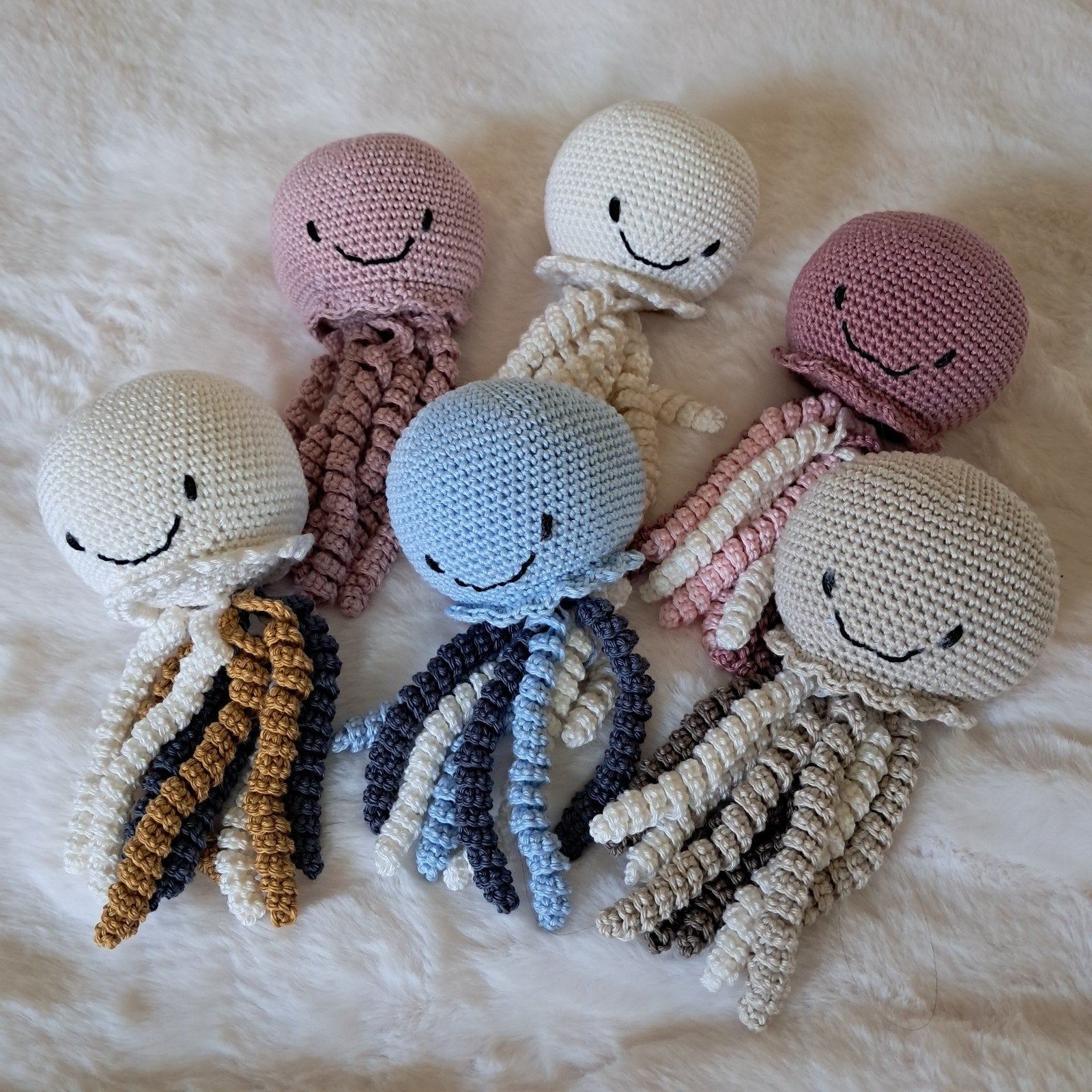 Octopus/inktvis (gehaakt) in kleur op aanvraag, Ophalen of Verzenden, Nieuw, Kraamcadeau
