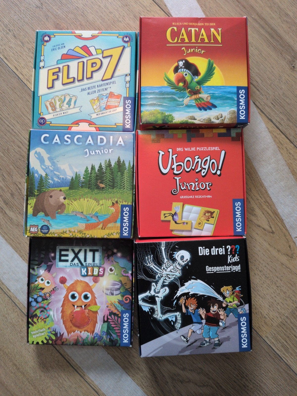 Diverse Kosmos Junior Spellen - Happy Meal Duitsland, Een of twee spelers, Ophalen of Verzenden, Nieuw, Kosmos