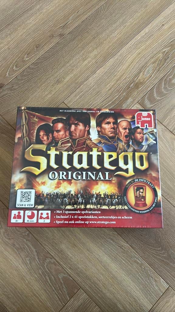 Stratego original bordspel, Hobby en Vrije tijd, Gezelschapsspellen | Kaartspellen, Een of twee spelers, Ophalen of Verzenden