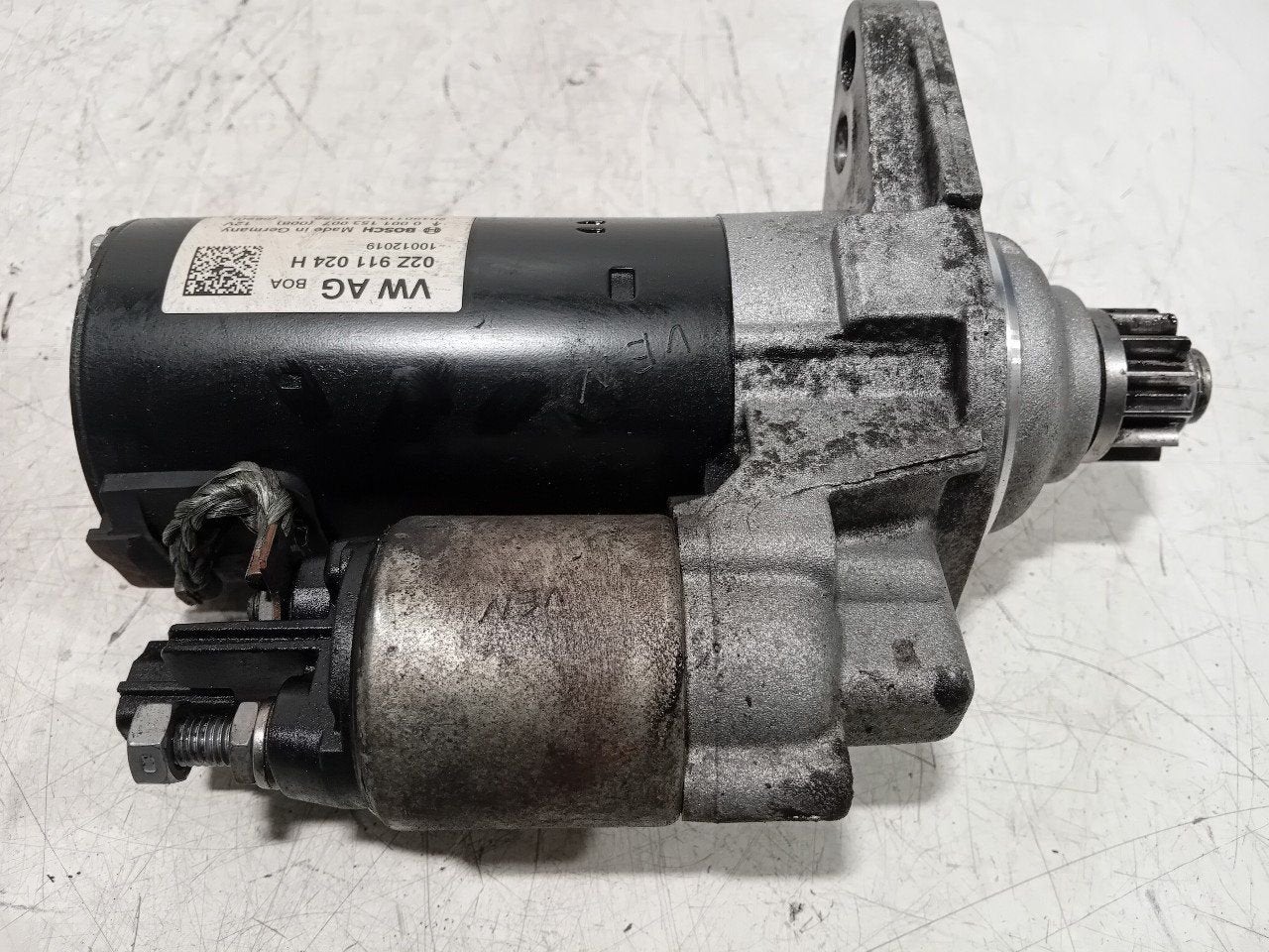 Startmotor Volkswagen Caddy, Onderdelen@venauto.nl, Van der Ven Autorecycling B.V., Gebruikt, Ettenseweg 76, 4706 PB Roosendaal, The Netherlands