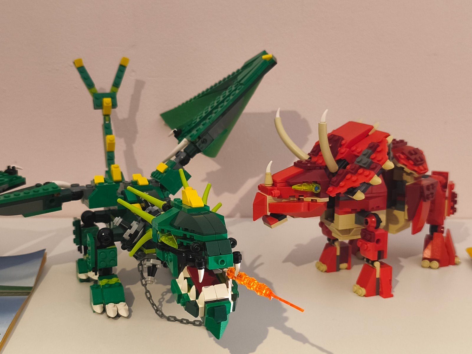 Lego creator dino's en draken sets  4892 4894, Compleet, Lego, Ophalen of Verzenden, Zo goed als nieuw