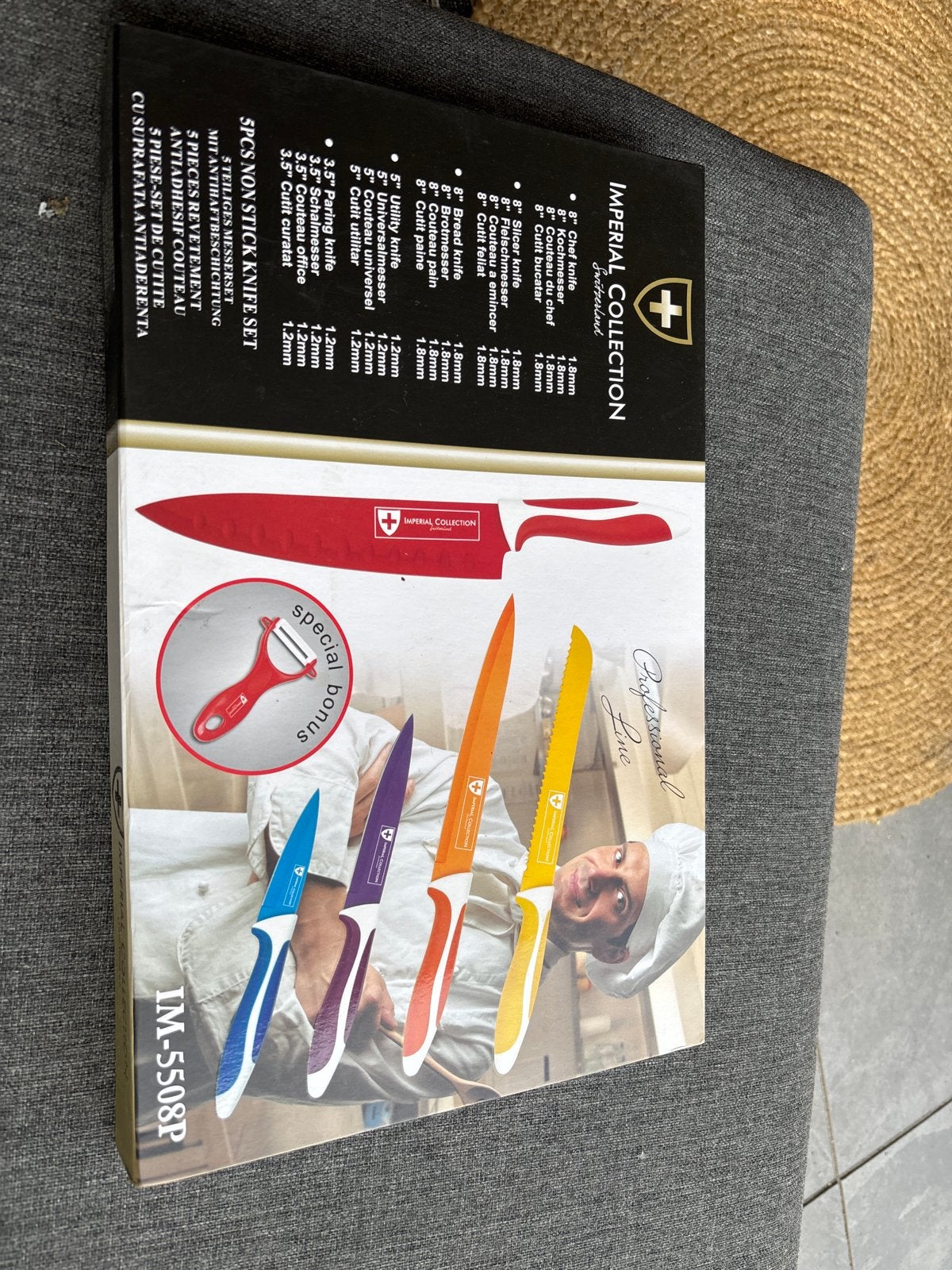 Imperial Collection Messenset met Schilmesje - Nieuw, Huis en Inrichting, Keuken | Keukenbenodigdheden, Nieuw, Overige typen, Overige merken