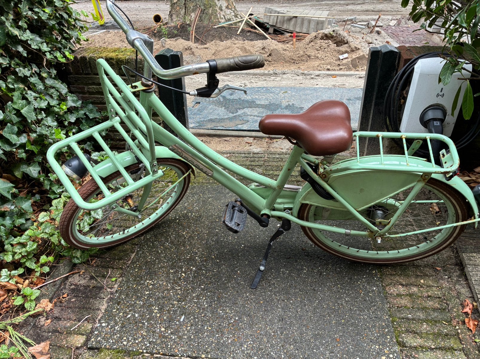 Meisjesfiets 22 inch - 3 versnellingen Popal transportfiets, Ophalen, Terugtraprem, 22 inch, Versnellingen
