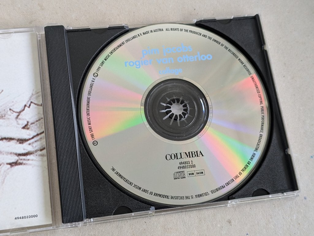 Pim Jacobs / Rogier van Otterloo: Collage (CD), Ophalen of Verzenden, Zo goed als nieuw, Jazz, Album