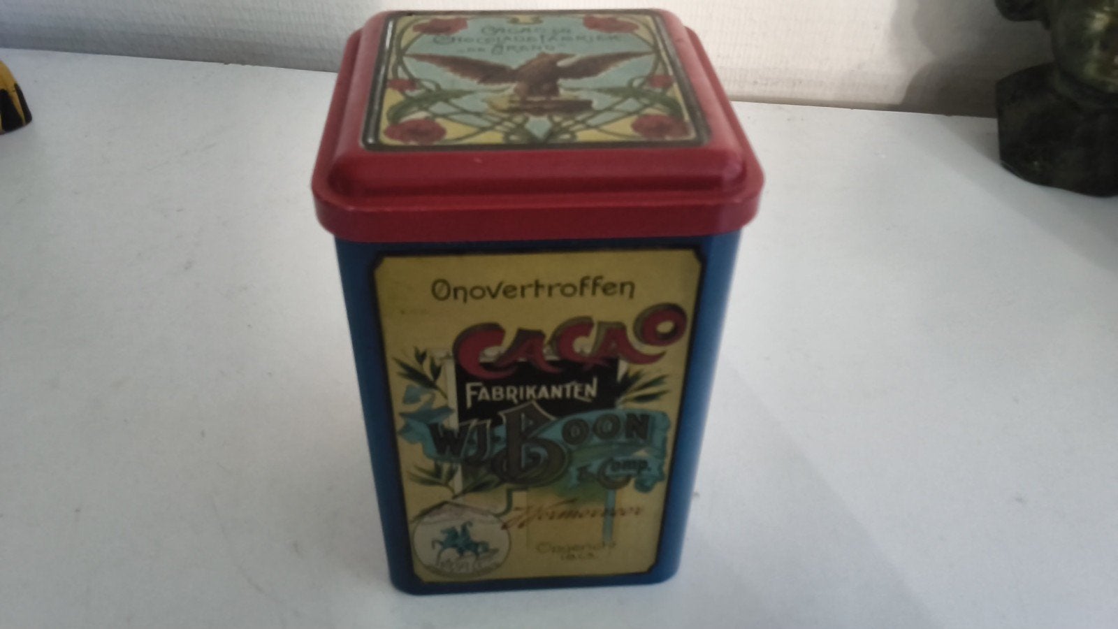 Cacao blik Boon Wormerveer, Ophalen of Verzenden, Gebruikt, Overige