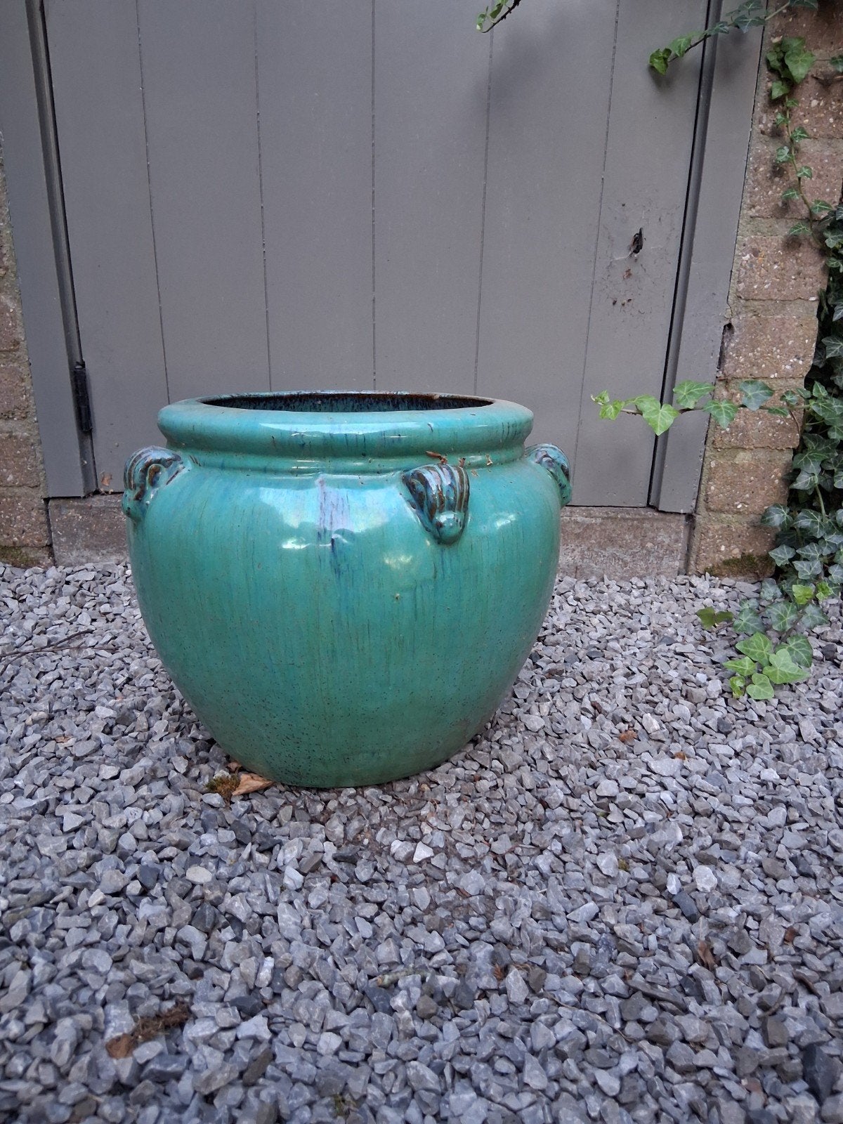 Prachtige  buitenpot, overpot, Tuin en Terras, Bloempotten, Ophalen, Rond, Minder dan 25 cm, Minder dan 40 cm