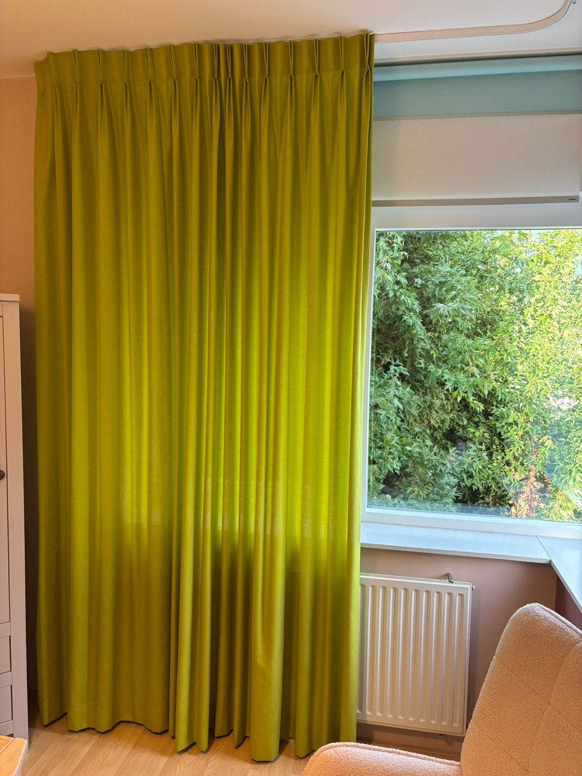 Groene gordijnen, Ophalen, Gebruikt