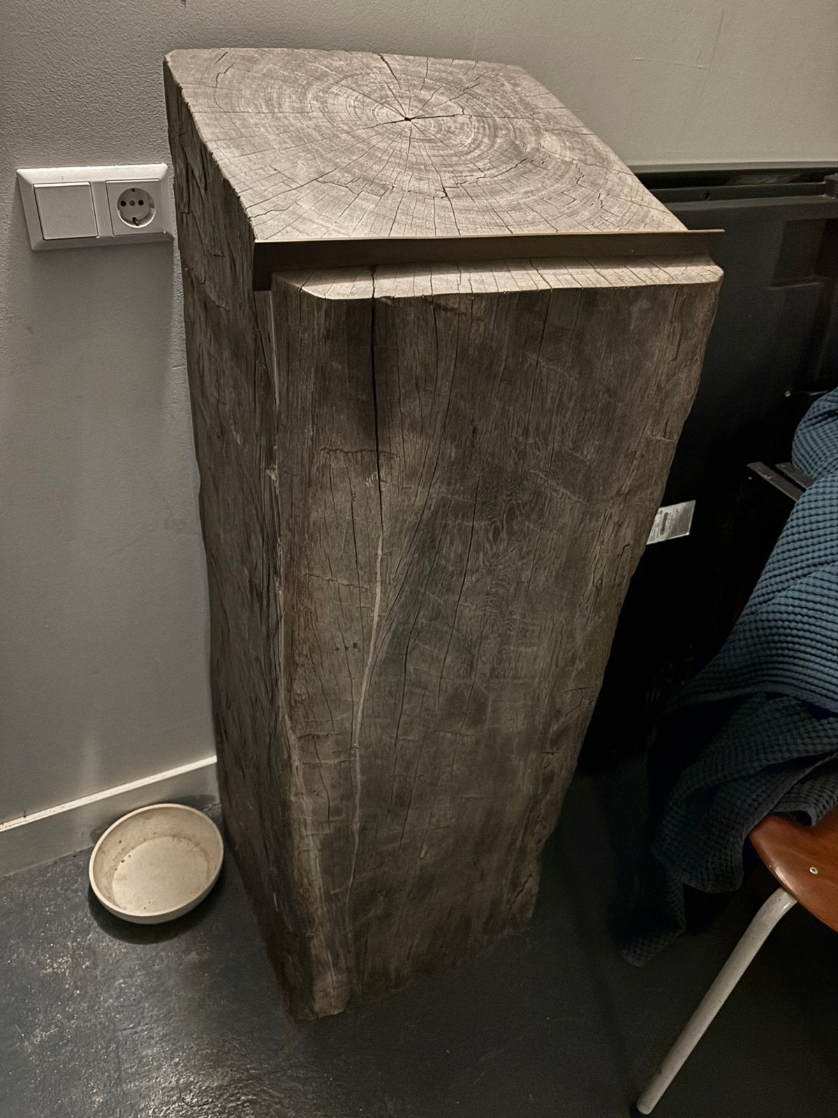 Massief houten lessenaar, Ophalen, Gebruikt