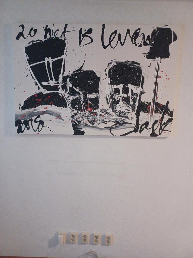 Schilderij jack art, Ophalen