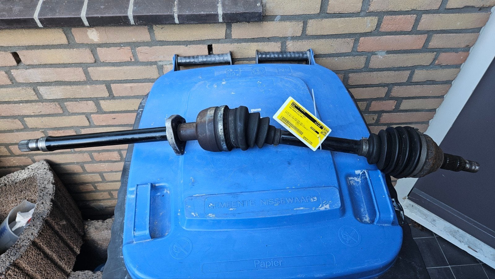 Aandrijfas rechts voor Opel Zafira B OPC Z20LEH 6 bak, Auto-onderdelen, Ophalen, Gebruikt, Opel