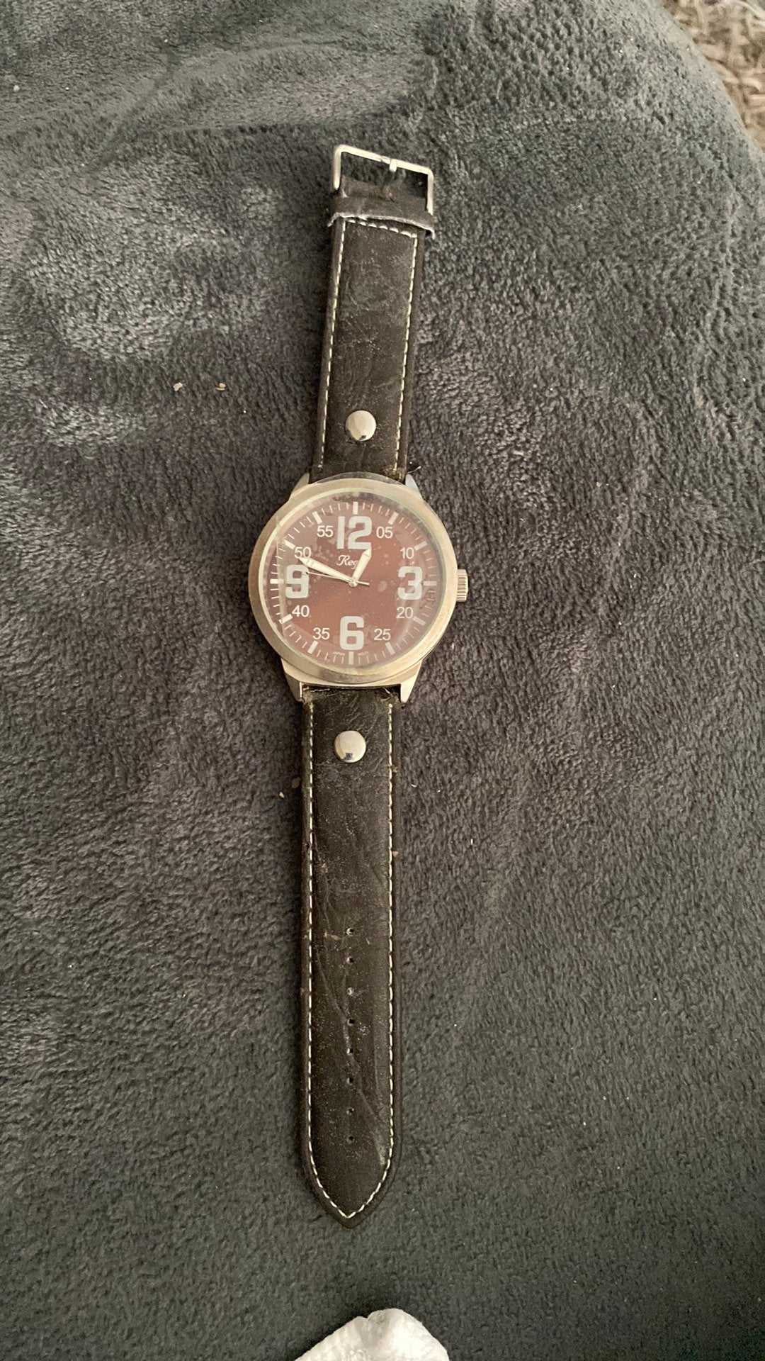 NIEUWE REGAL VINTAGE HORLOGE, Ophalen, Zo goed als nieuw, Staal, Overige merken