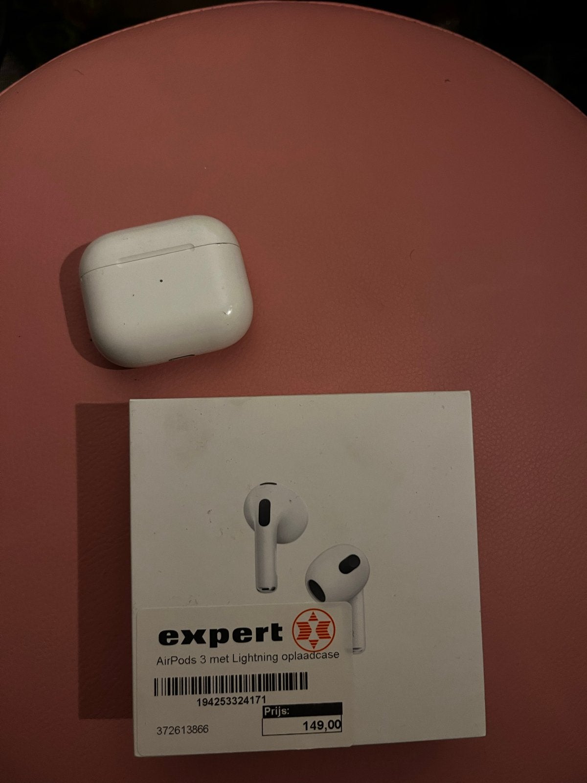 Apple AirPods 3 (rechteroordopje + oplaadcase), In-ear, Bluetooth, Ophalen of Verzenden, Zo goed als nieuw