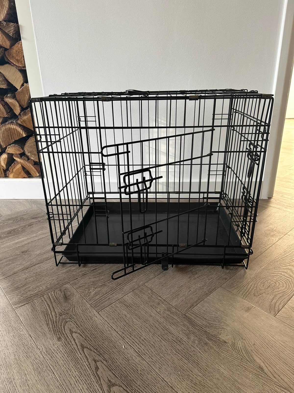 Zo goed als nieuwe opvouwbare hondenbench (60 x 43 x 50 cm), Dieren en Toebehoren, Ophalen, Zo goed als nieuw, Minder dan 75 cm
