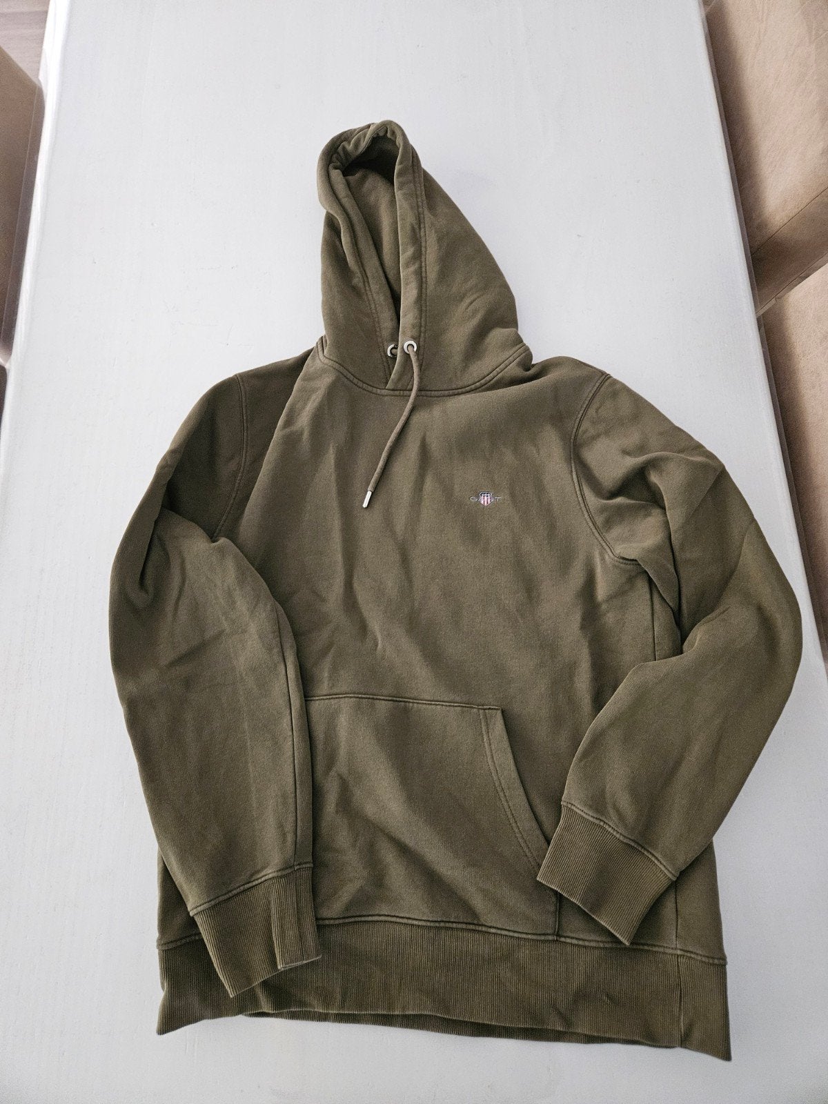 Gant Hoodie - Maat L - Comfortabele Trui met Capuchon, Maat 52/54 (L), Verzenden, Zo goed als nieuw, Gant