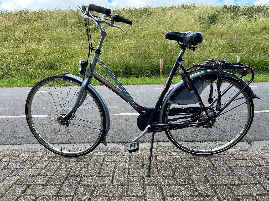 union sphinx incl nagekeken en beurt gehad, Gebruikt, Versnellingen, 56 cm of meer, Trommelrem