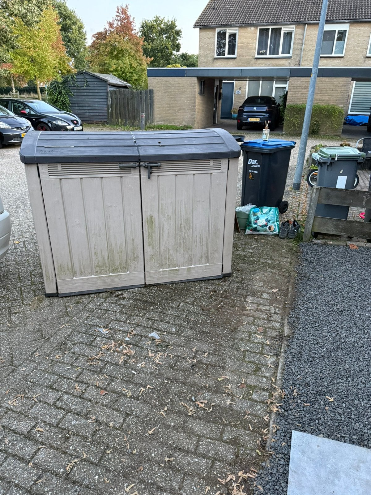 Opbergkast Store, Tuin en Terras, Ophalen, Gebruikt, Kunststof, Containerberging