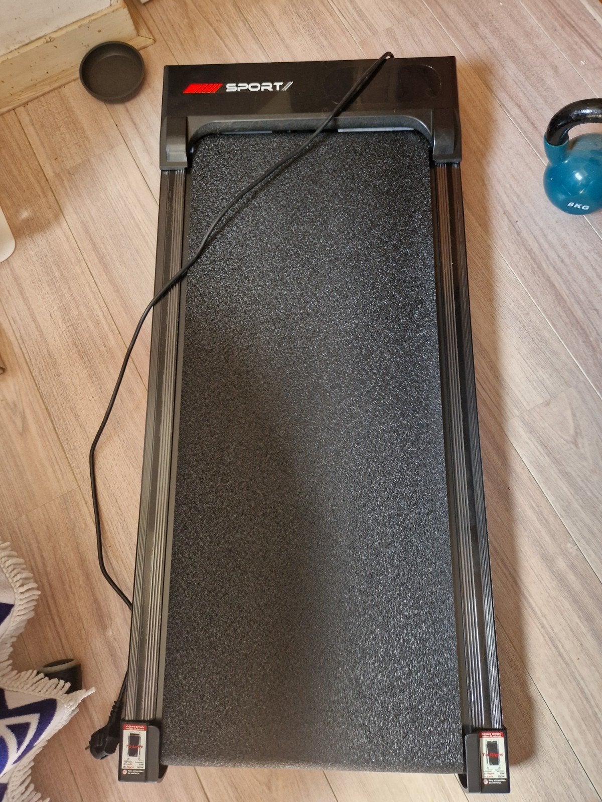 Merkloze loopband opvouwbaar en helling 7%- Compact en funct, Ophalen, Zo goed als nieuw, Loopband
