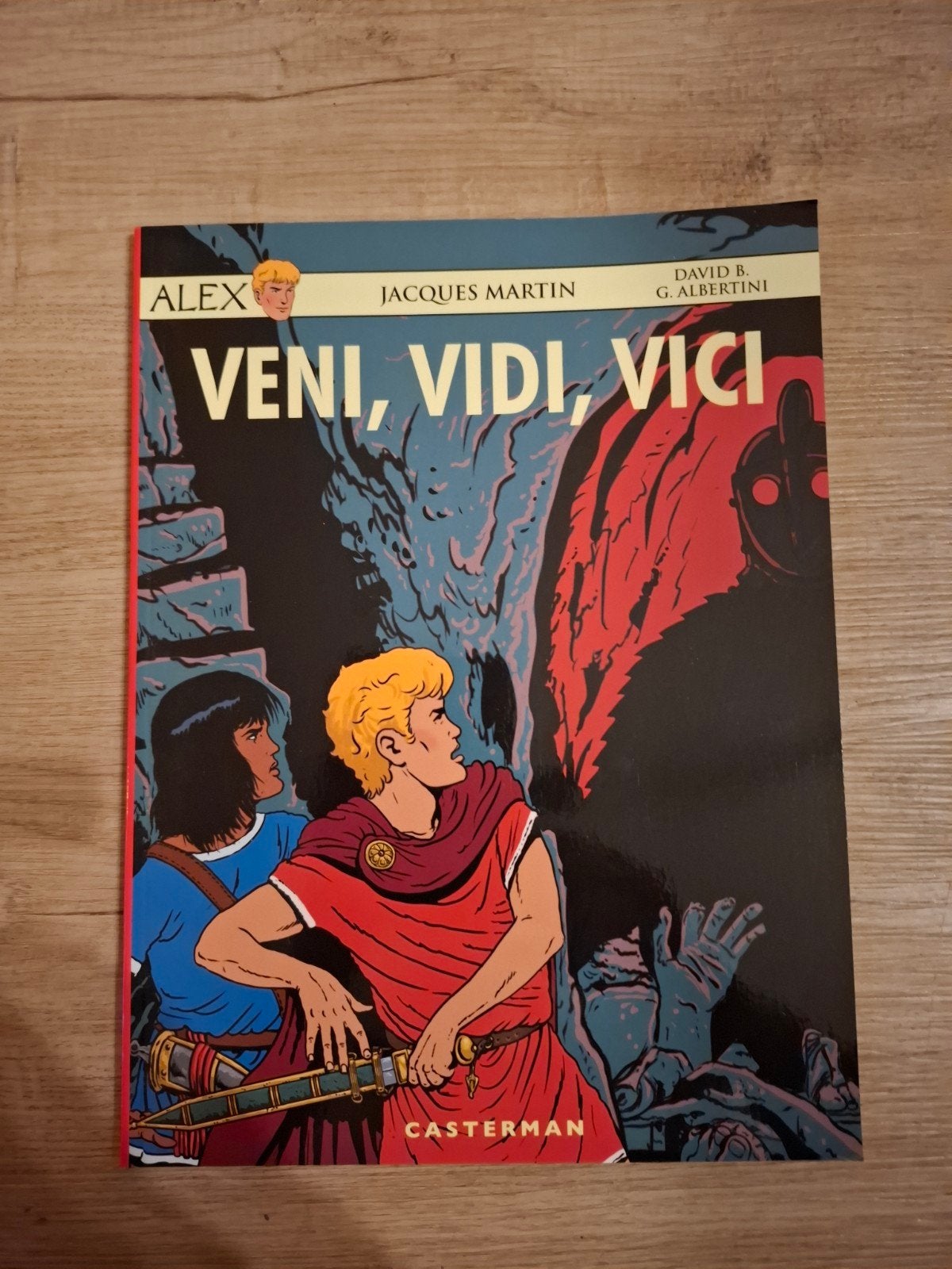 Alex: Veni, Vidi, Vici - Jacques Martin (Casterman), Eén stripboek, Ophalen of Verzenden, Zo goed als nieuw, Jacques Martin