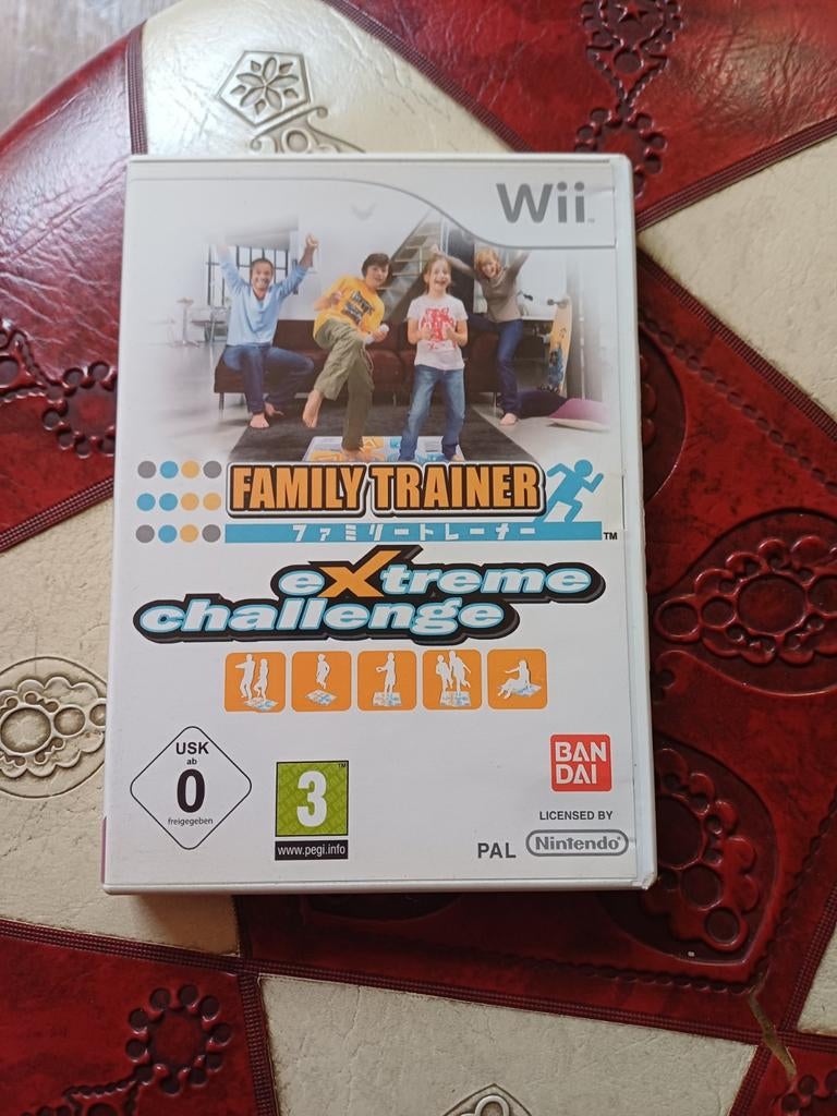 Family Trainer Extreme Challenge Wii, Spelcomputers en Games, Games | Nintendo Wii, Ophalen of Verzenden