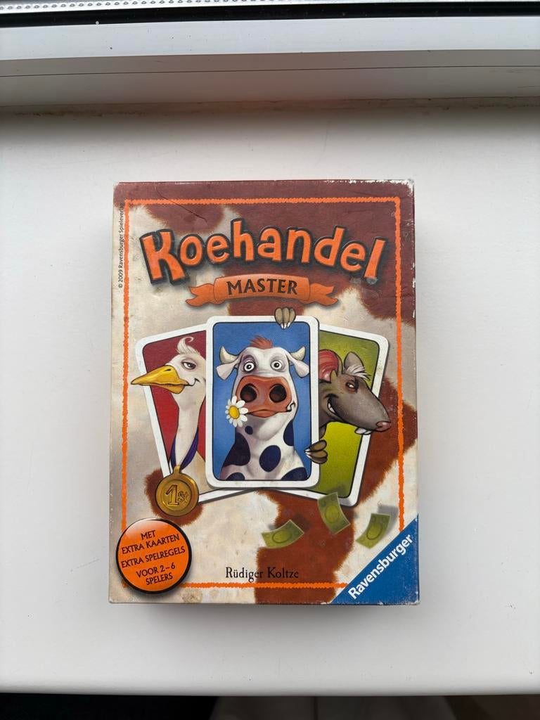 Koehandel Master - Het hilarische kaartspel van Ravensburger, Een of twee spelers, Ophalen of Verzenden, Gebruikt