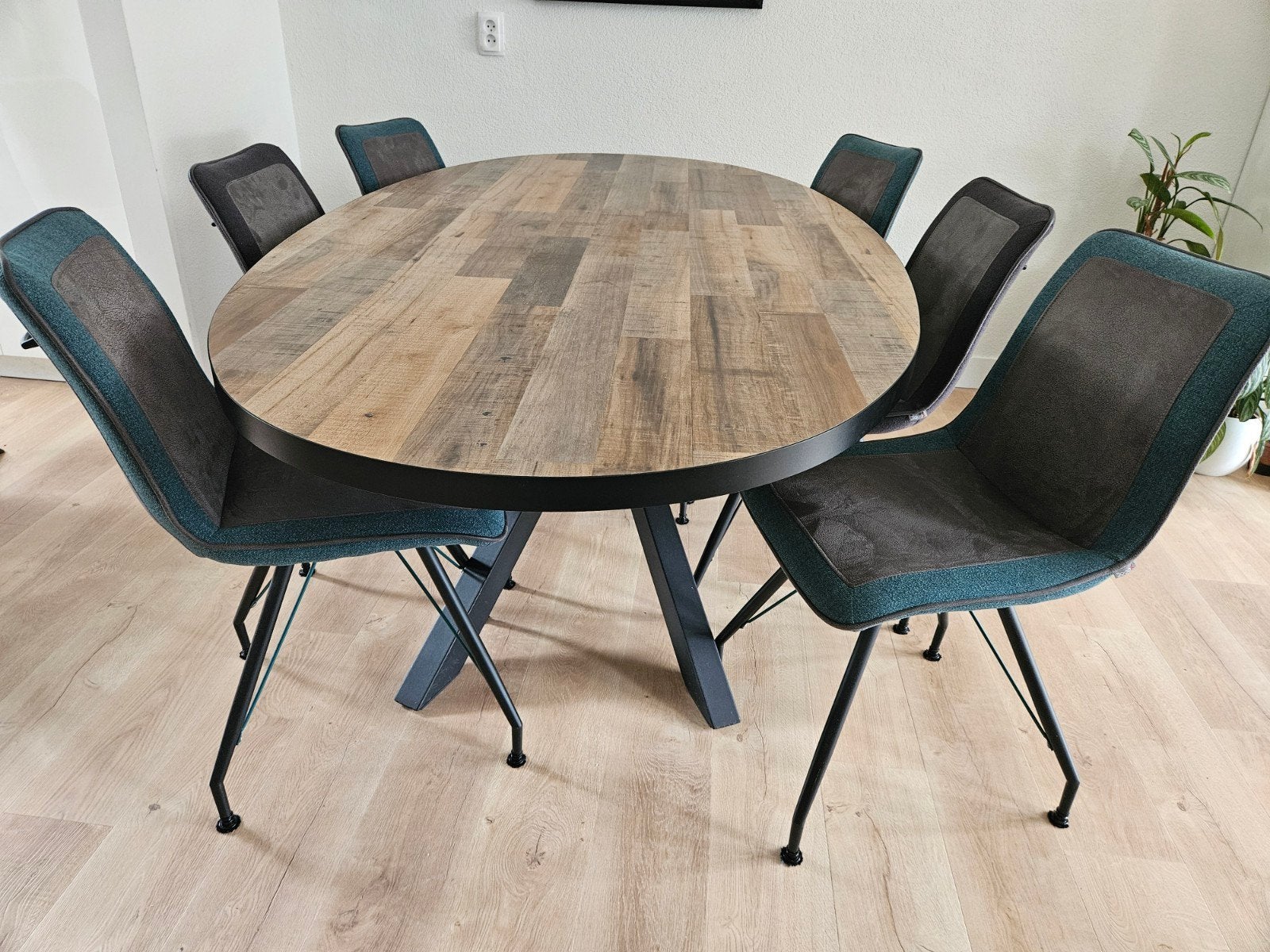 eetkamerstoelen Xooon, Ophalen, Gebruikt, Minder dan 50 cm, 50 tot 100 cm