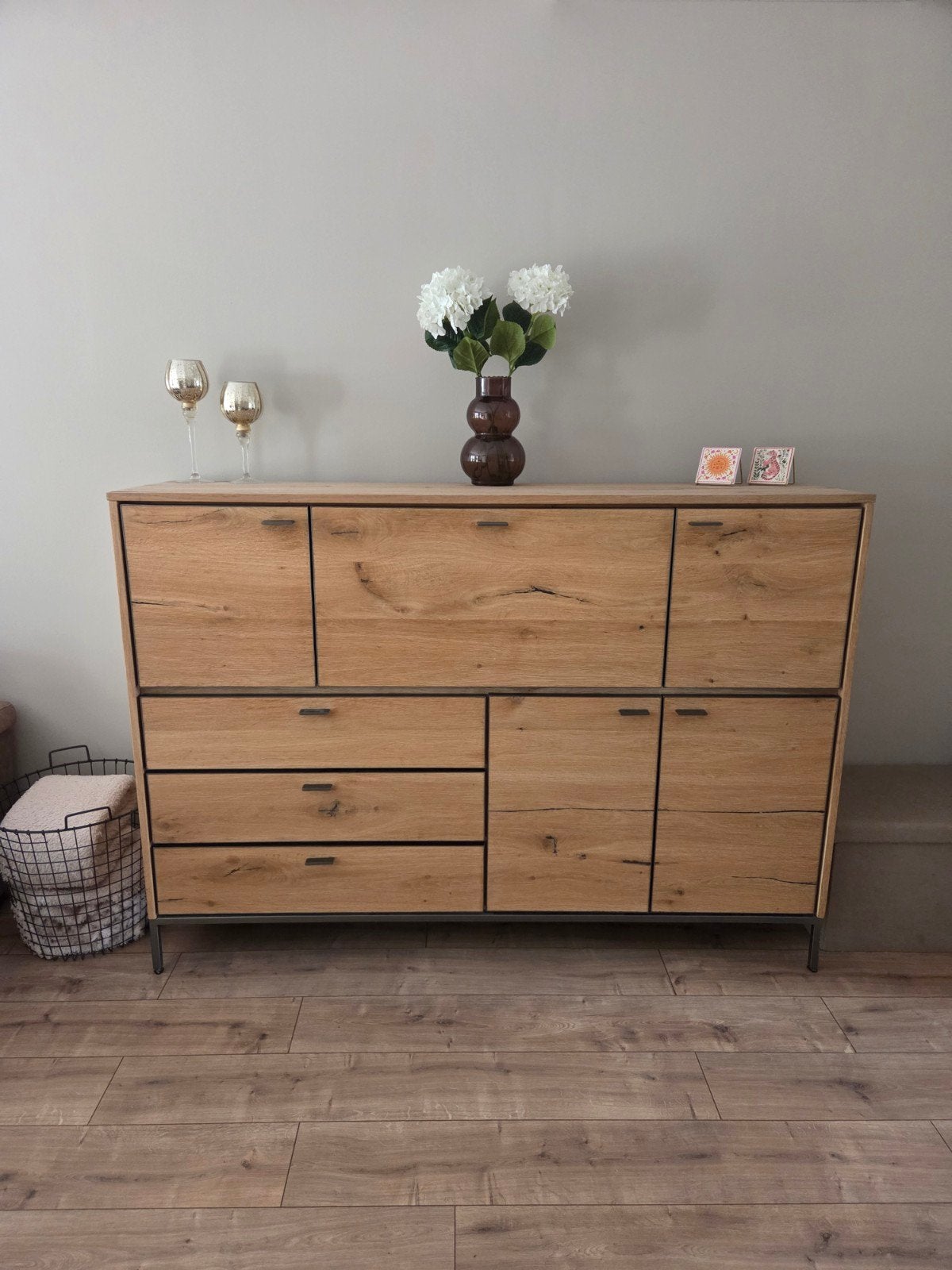 Xooon Dressette Salontafel Tv Meubel, Huis en Inrichting, Kasten | Dressoirs, Ophalen, Gebruikt, 150 tot 200 cm, Eikenhout