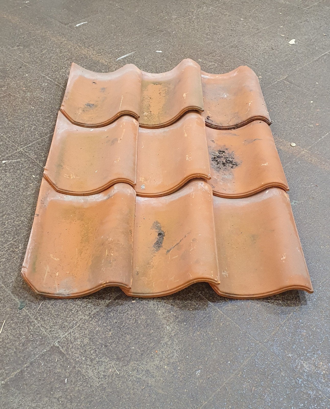 50x Monier replica Oude Holle dakpan, Ophalen, Steen of Klei, 15 m² of meer, Dakpannen