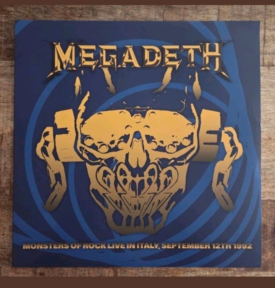 Lp megadeth monsters of rock, Cd's en Dvd's, Ophalen of Verzenden, Zo goed als nieuw, 12 inch