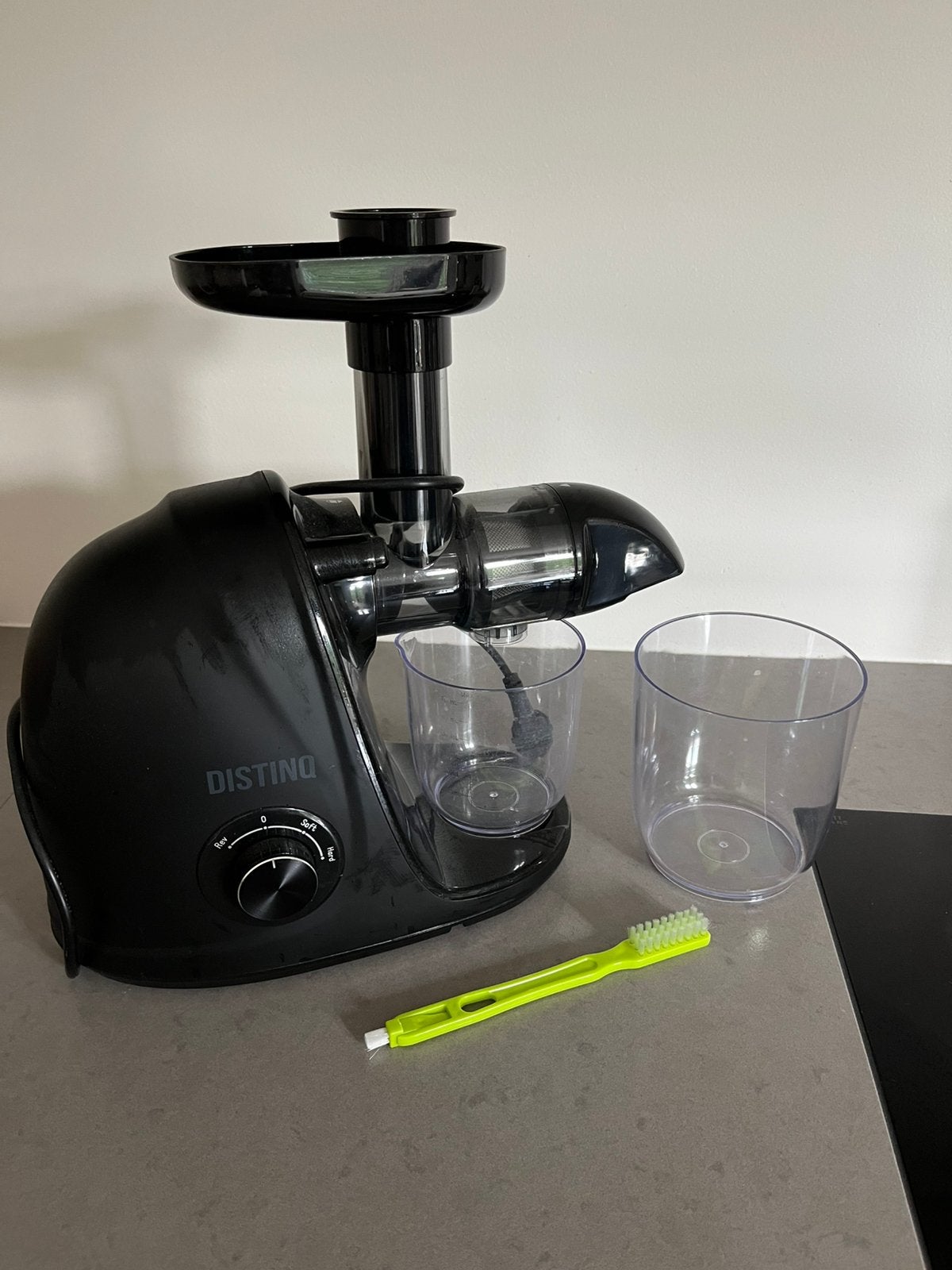 Slowjuicer distinq, Ophalen of Verzenden, Zo goed als nieuw, Slowjuicer