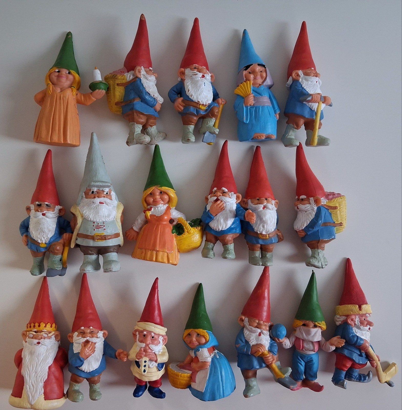 Rien Poortvliet verzameling David de Kabouter BRB Star Toys, Ophalen of Verzenden