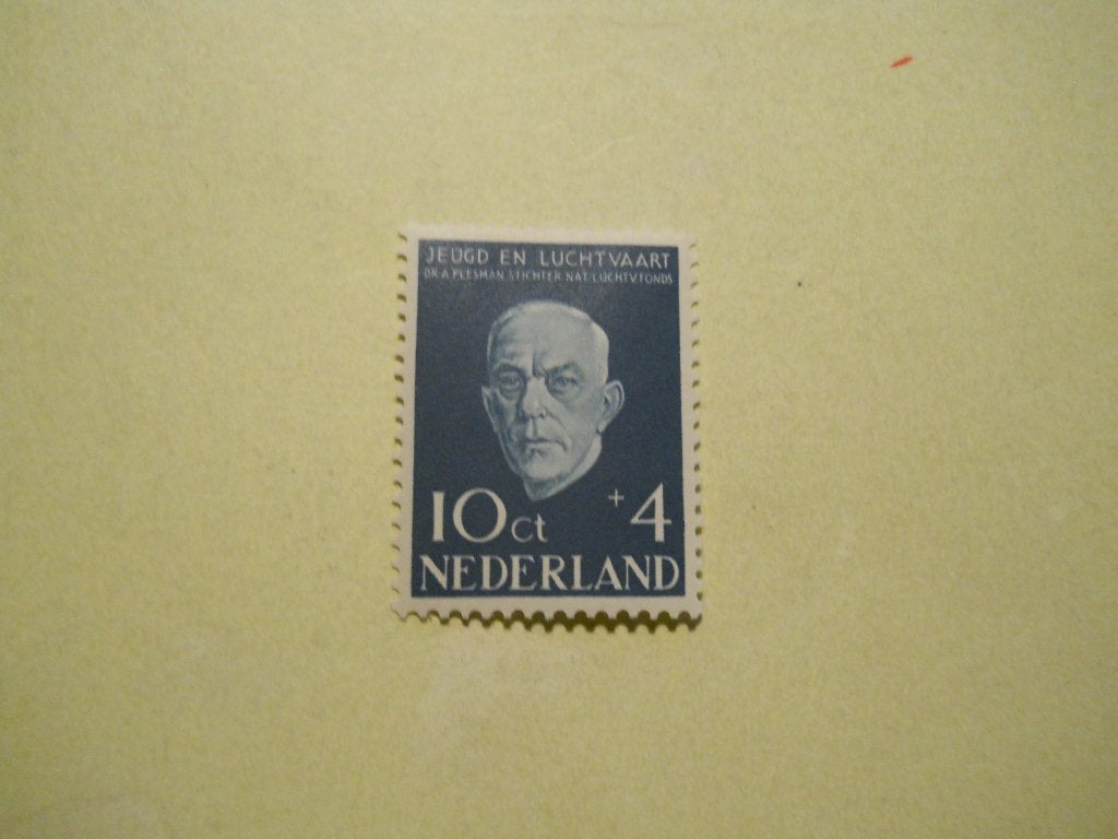Nederland 1954 Dr. A. Plesman Nvph.648 ongebruikt met gom, Ophalen of Verzenden, Na 1940, Postfris