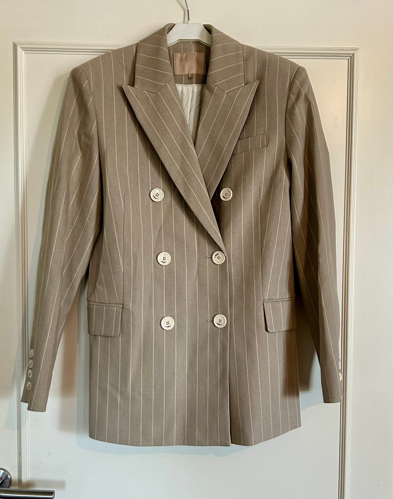 Niewe, Warm Grey JoshV, Josh V Pleun blazer in M, Maat 38/40 (M), Verzenden, Beige, Nieuw