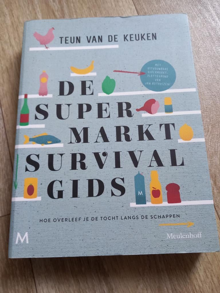 Teun van de Keuken - De supermarktsurvivalgids, Ophalen of Verzenden, Zo goed als nieuw, Teun van de Keuken