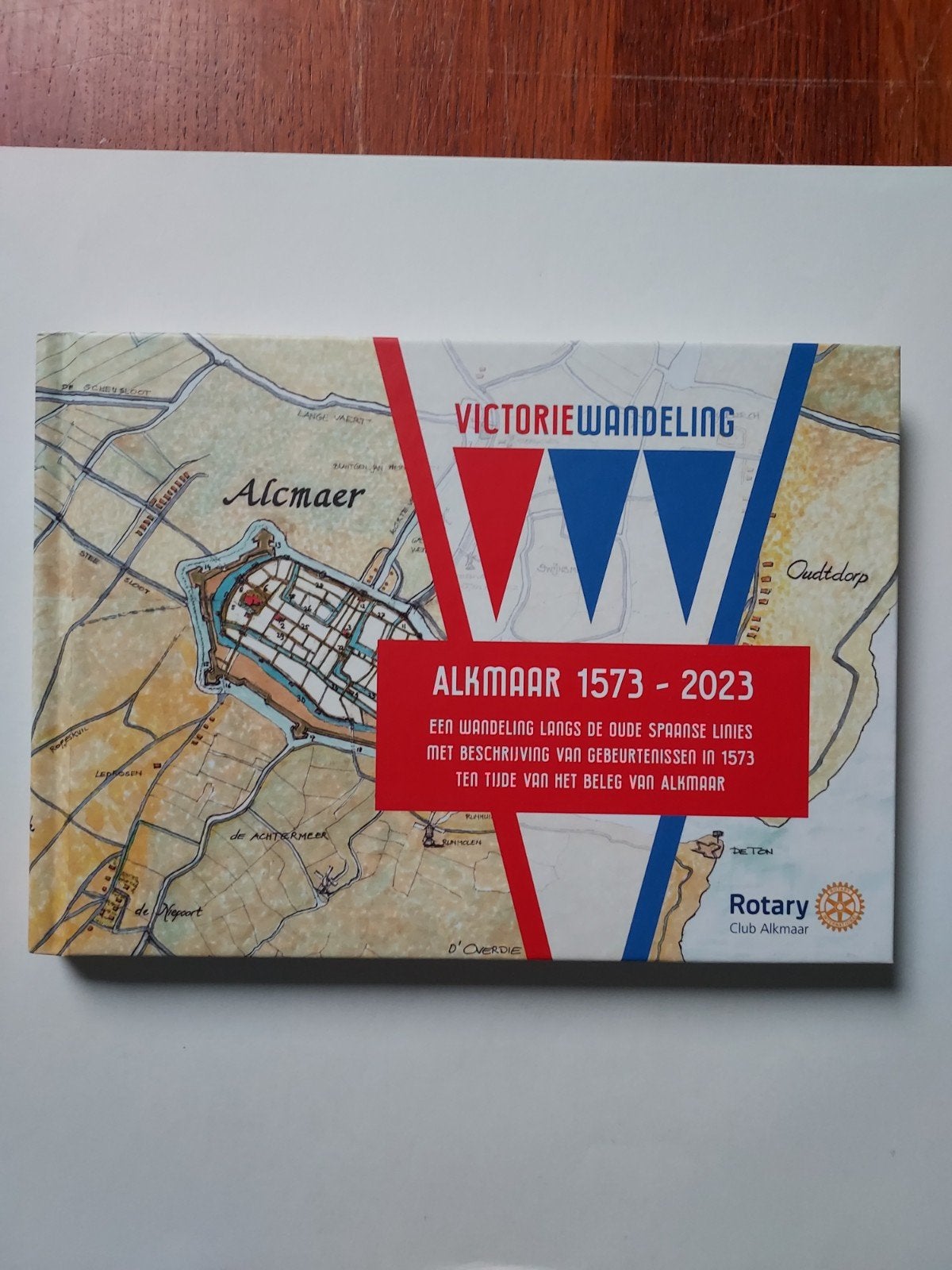 Victorie Wandeling Alkmaar 1573-2023, Ophalen of Verzenden, 20e eeuw of later, Nieuw, Rotary Club Alkmaar