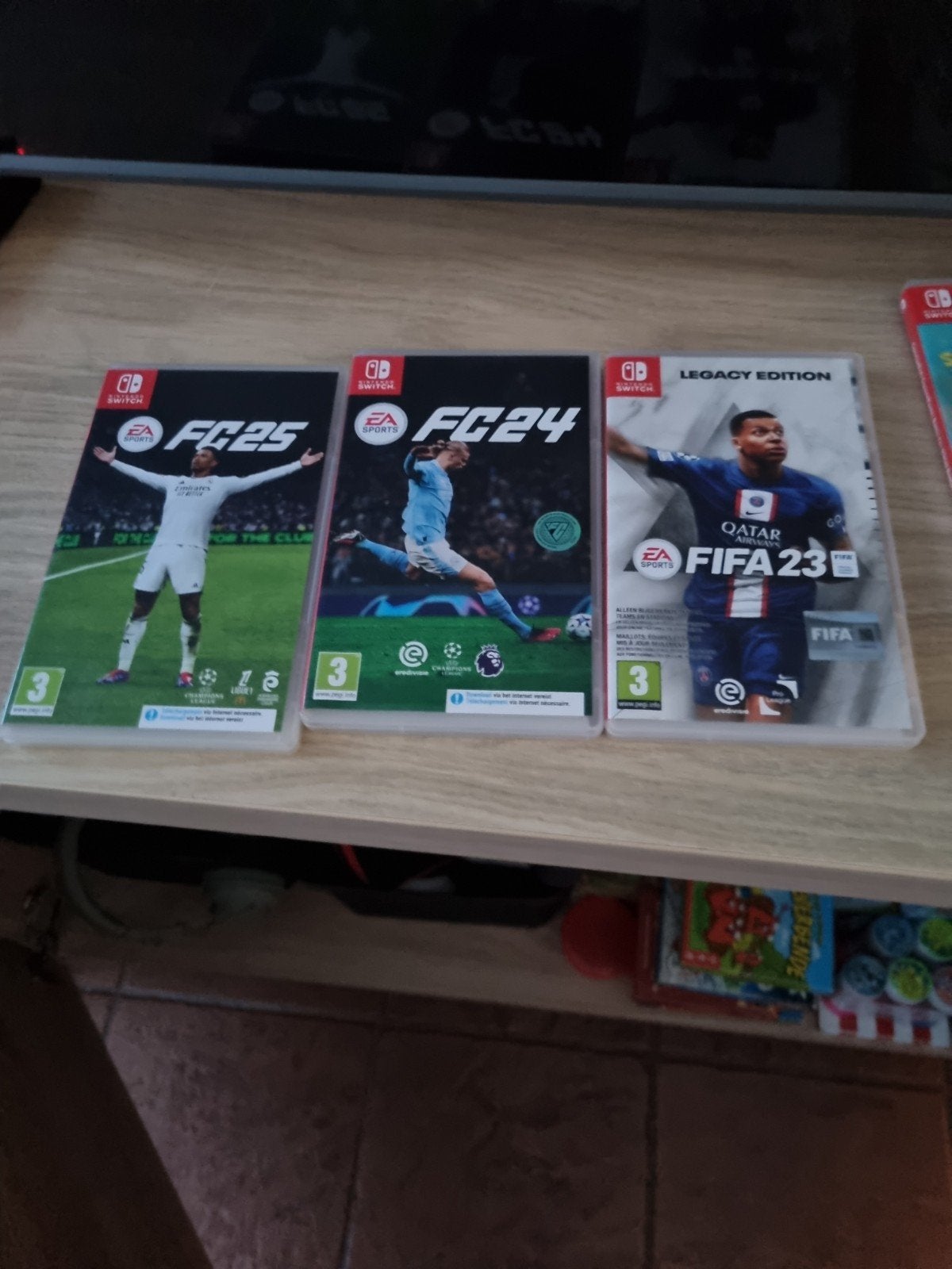 EA Sports FC25, FC24 en FIFA 23 voor Nintendo Switch, Ophalen of Verzenden