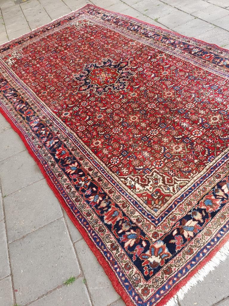 Perzisch tapijt 310x170 cm.Bidjar., Gebruikt, Overige kleuren, 200 cm of meer, Ophalen of Verzenden