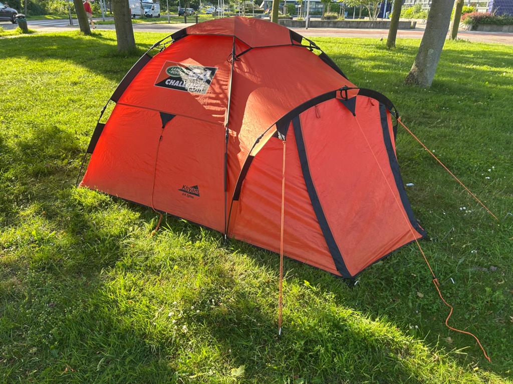 Khyam Land Rover G4 Igloo tent, Ophalen of Verzenden, Gebruikt, Tot en met 2