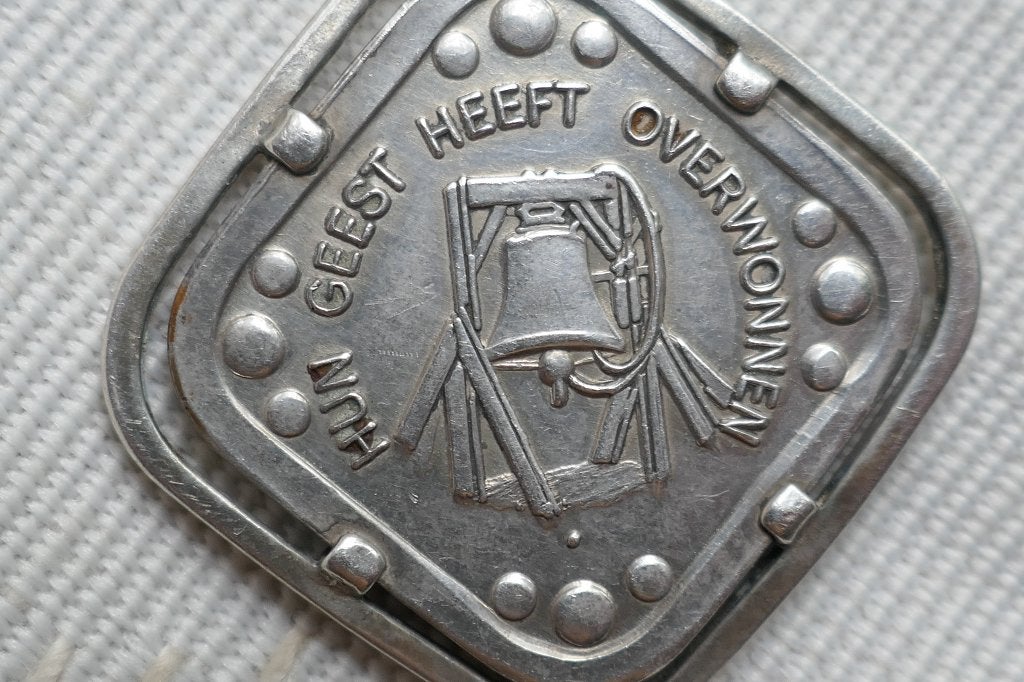 Zlveren herdenkings munt hanger 35 jr. bevrijding, Koningin Juliana, Verzenden, Zilver, Overige waardes