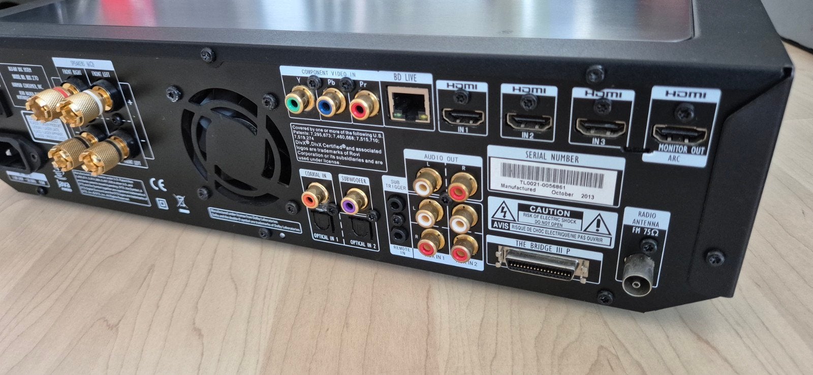 Harman/Kardon BDS 270 Blu-ray Disc Systeem DEFECT, Ophalen, Niet werkend, Overige merken