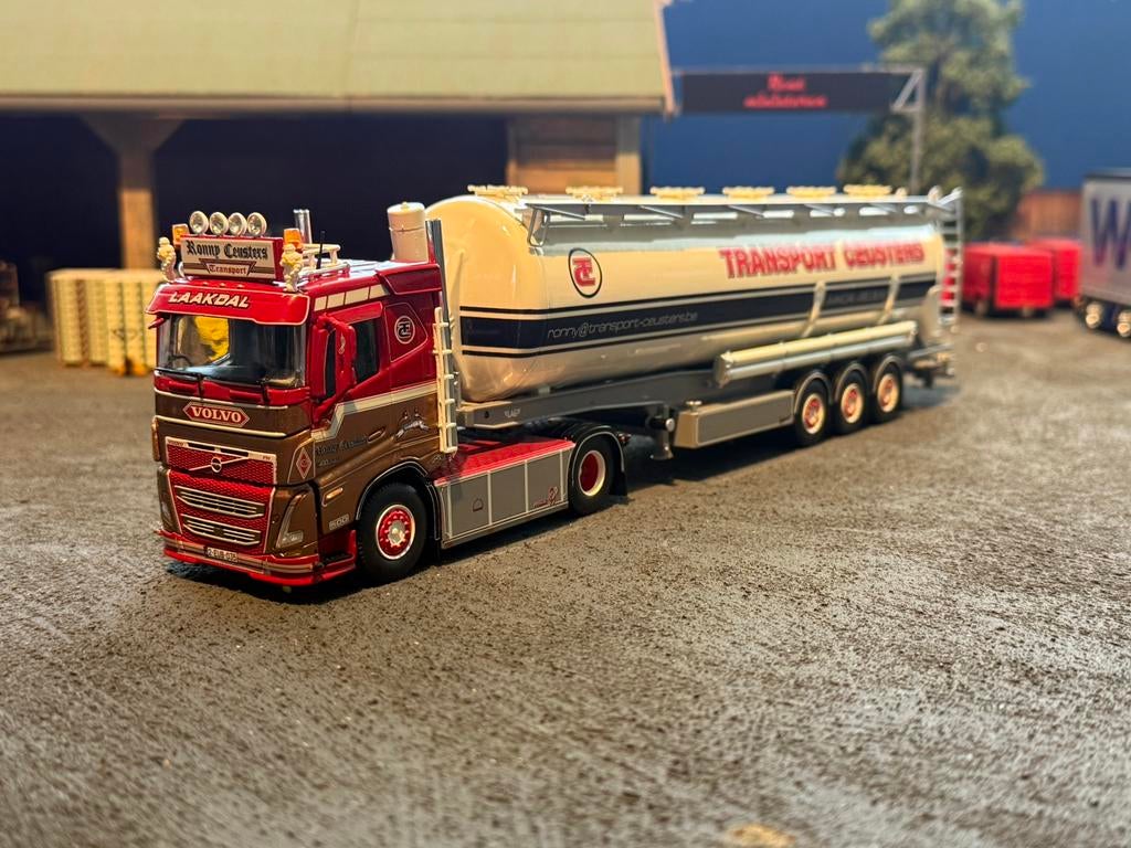 Tekno ronny Ceusters nieuw, Hobby en Vrije tijd, Modelauto's | 1:50, Tekno, Zo goed als nieuw, Tekno, Bus of Vrachtwagen