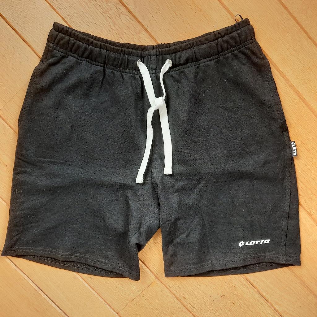 LOTTO jogging bermuda zwart maat L, Kort, Zwart, Zo goed als nieuw, Ophalen