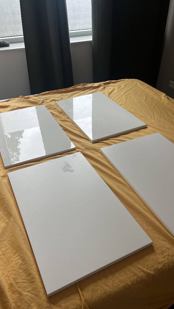 Lappviken Ikea kastdeurtjes/ladefront wit - voor Besta, Ophalen, Gebruikt, 50 tot 100 cm, Minder dan 25 cm