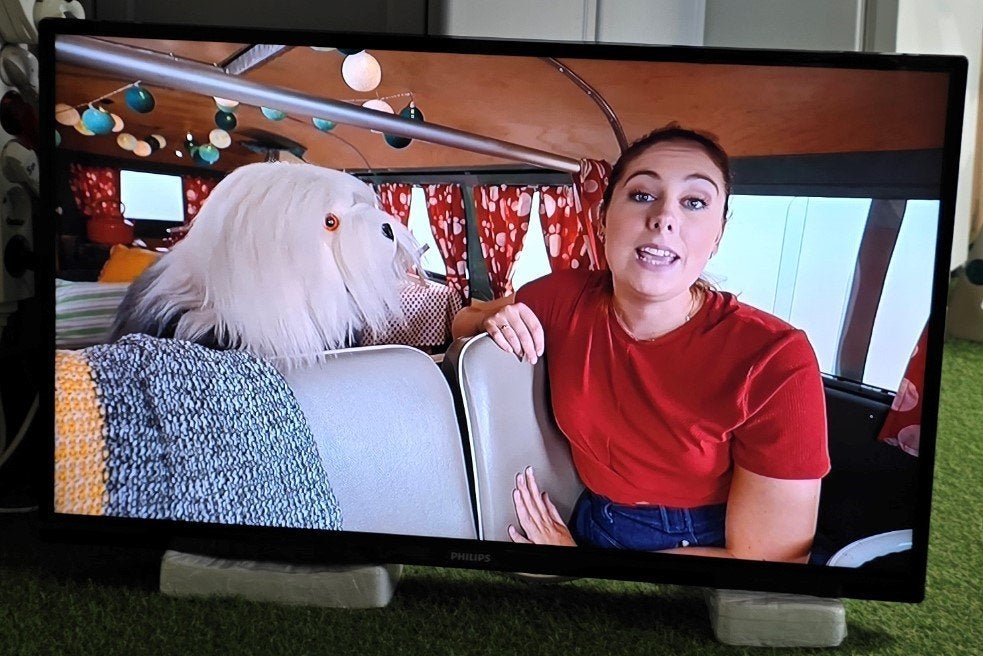 Philips TV 32 inch 81cm met HDMI USB, Ophalen, Philips, Gebruikt, 50 Hz